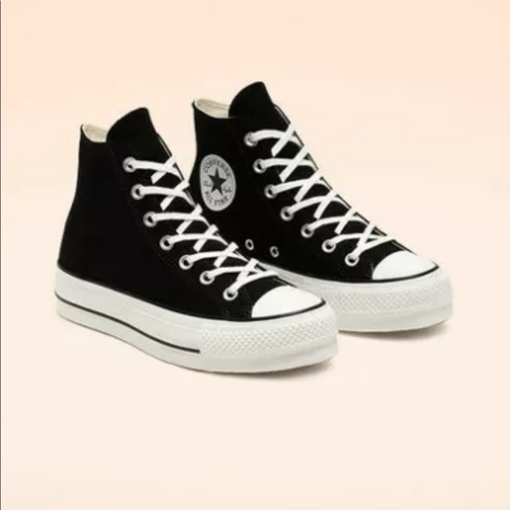 CONVERSE WOMENS PLATFORM ALL STAR HIGH TOP PRICE FIRM